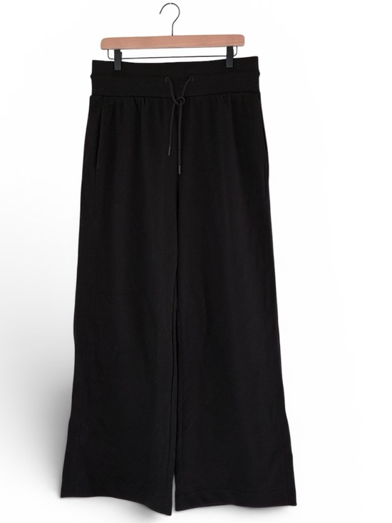 Old Navy Pants - Old Navy | Black Extra high rise wide leg fleece sweatpants size large